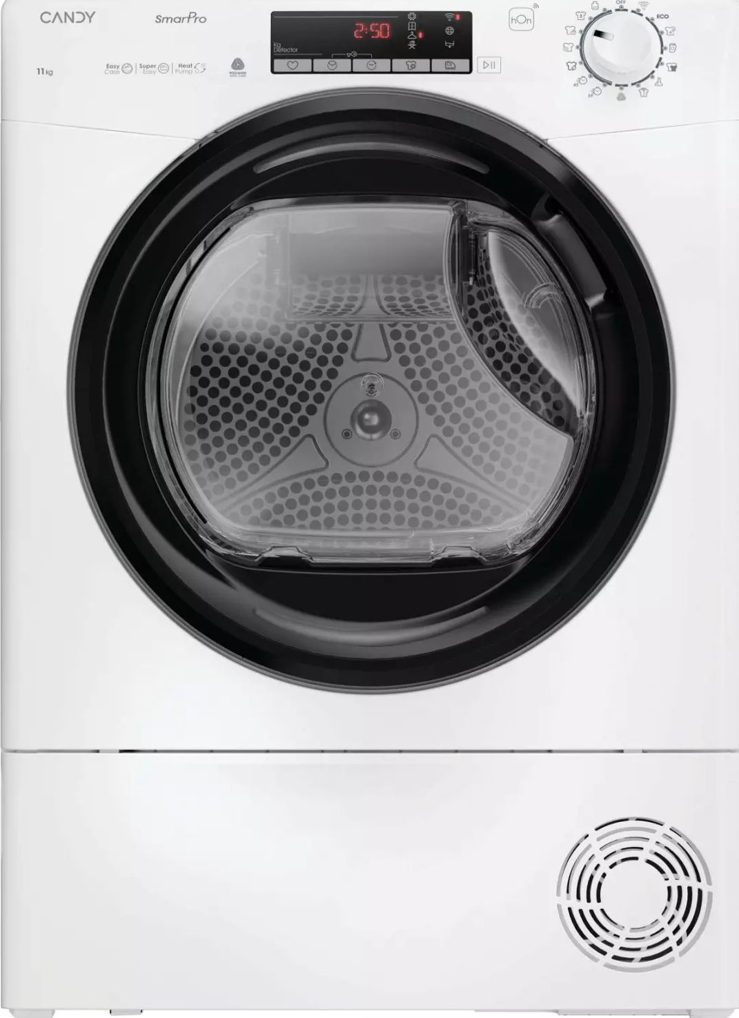 Pompe à chaleur CANDY 11kg Moteur induction Connecté Blanc CROEH11N2TBE-S