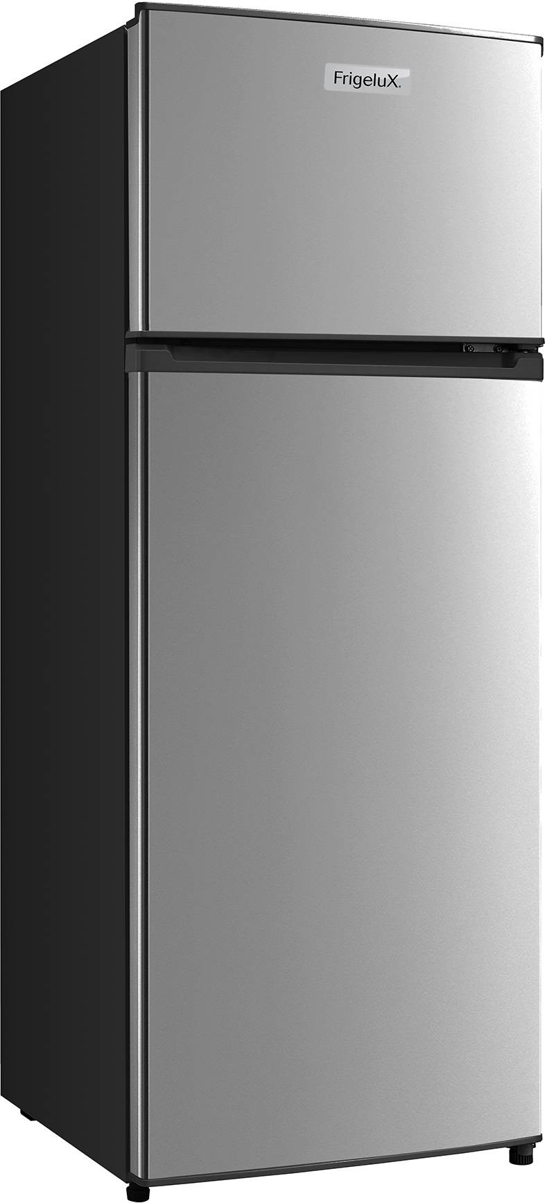FRIGELUX Réfrigérateur congélateur haut 204L Gris Inox  RDP214XE