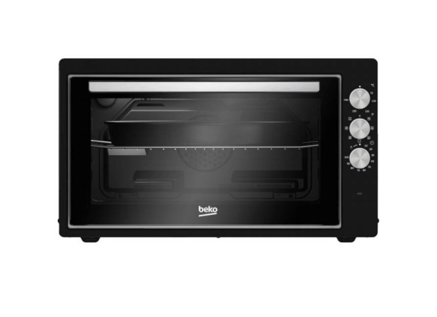 BEKO Mini four Multifonction chaleur brassée 2400W 50L Noir - BMF50B