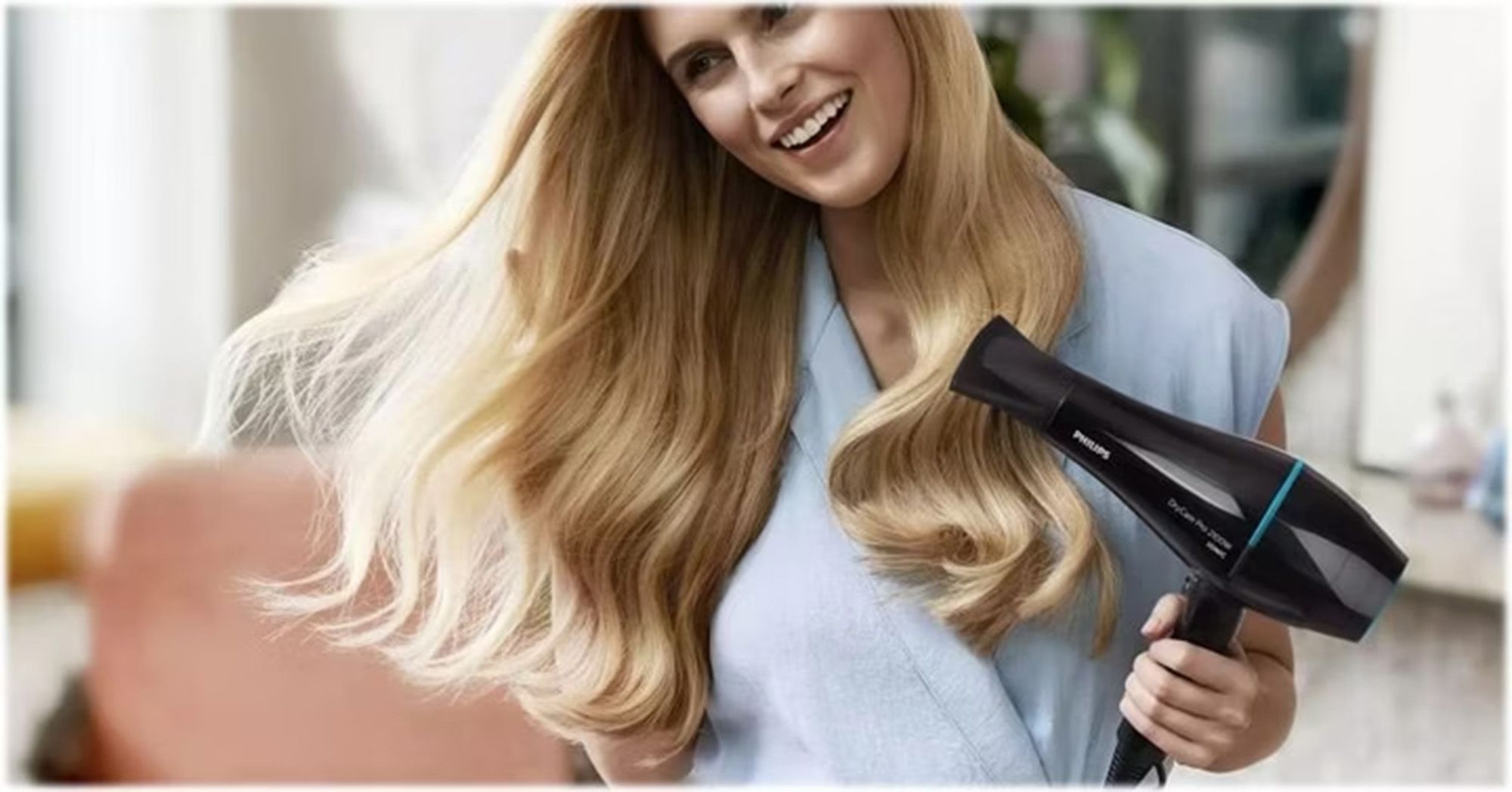 Sèche-cheveux pro PHILIPS Ionique 2100W Noir - BHD272/00
