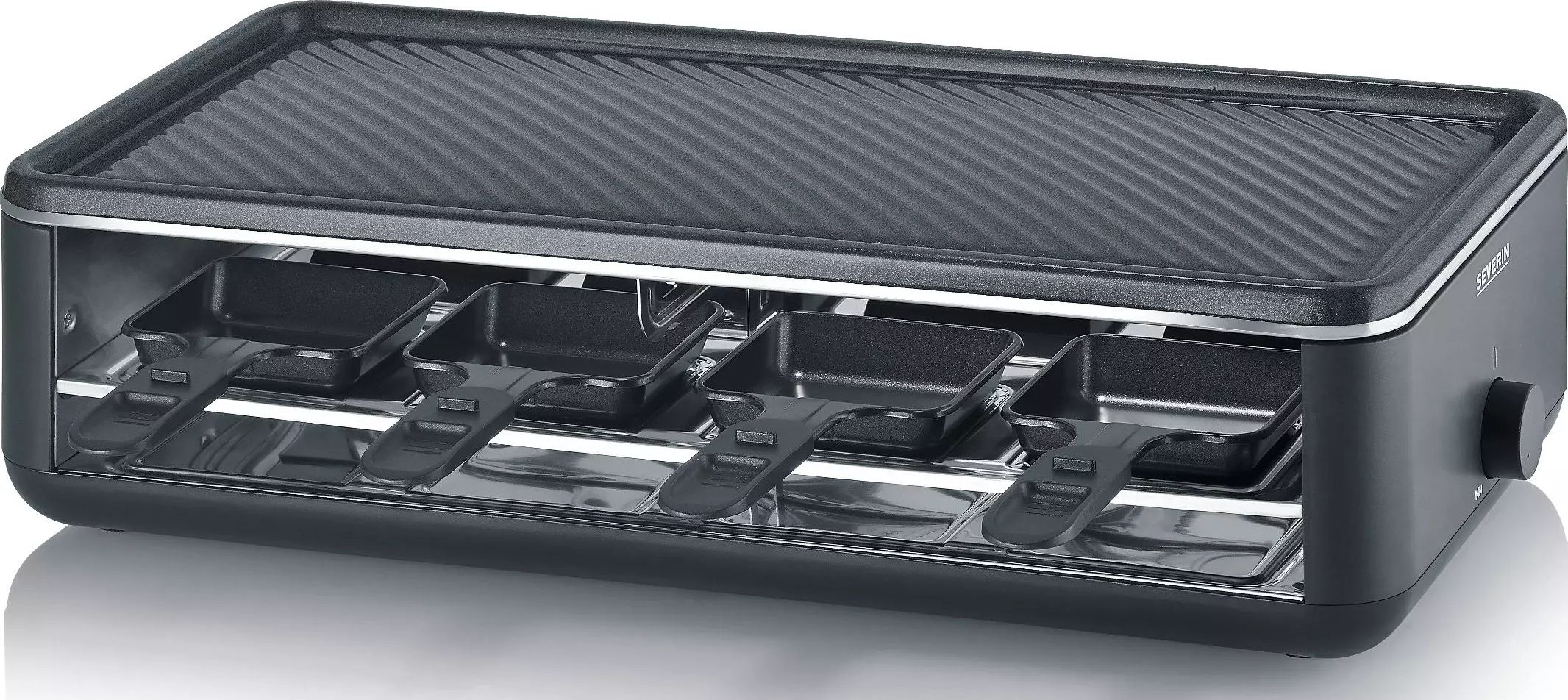 Raclette Multifonction SEVERIN 8 personnes 1300W Noir - RG2365
