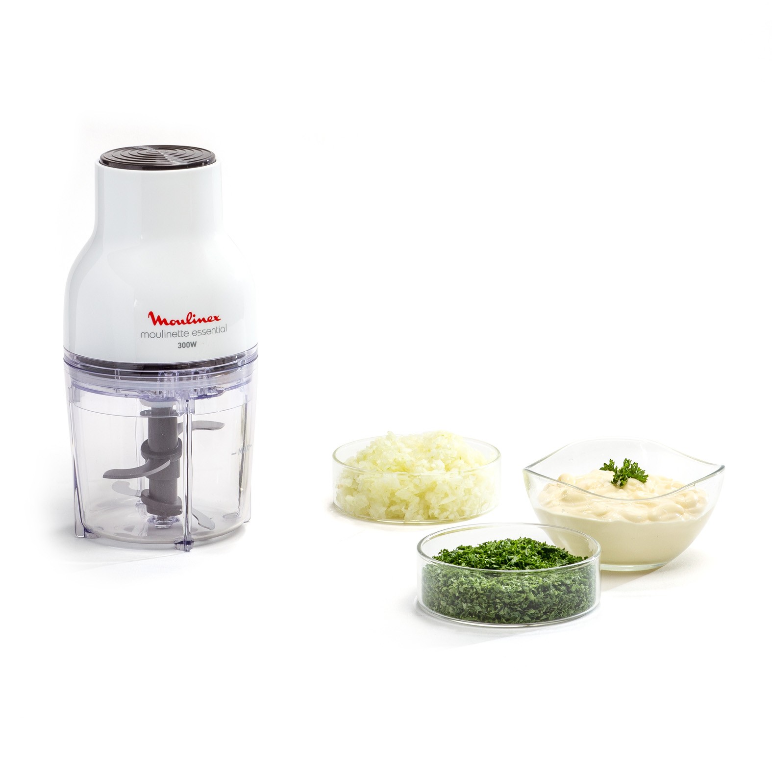 Hachoir MOULINEX essential 300W Blanc - DJ520110
