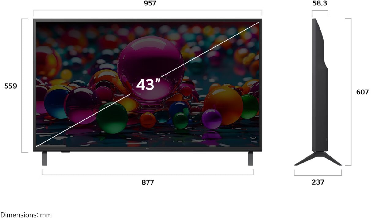 TV LED 4K 108 cm LG - 43UA7500 TV LED 4K 108 cm LG - 43UA7500