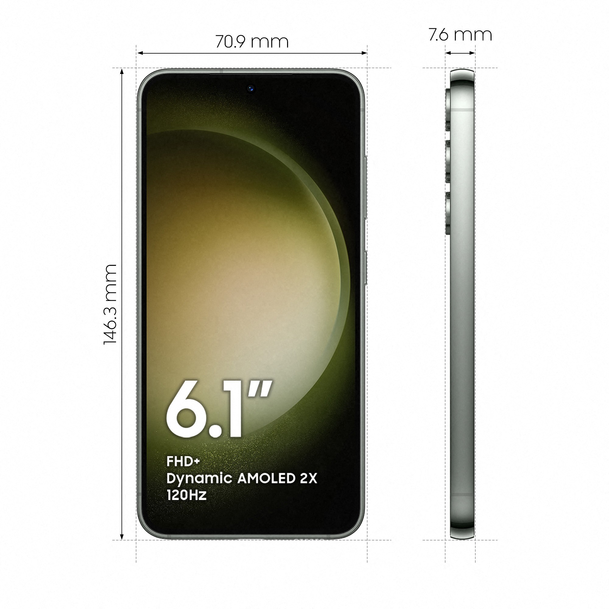 SAMSUNG Smartphone Galaxy S23+ 512Go Noir - GALAXY-S23P-512NOIR