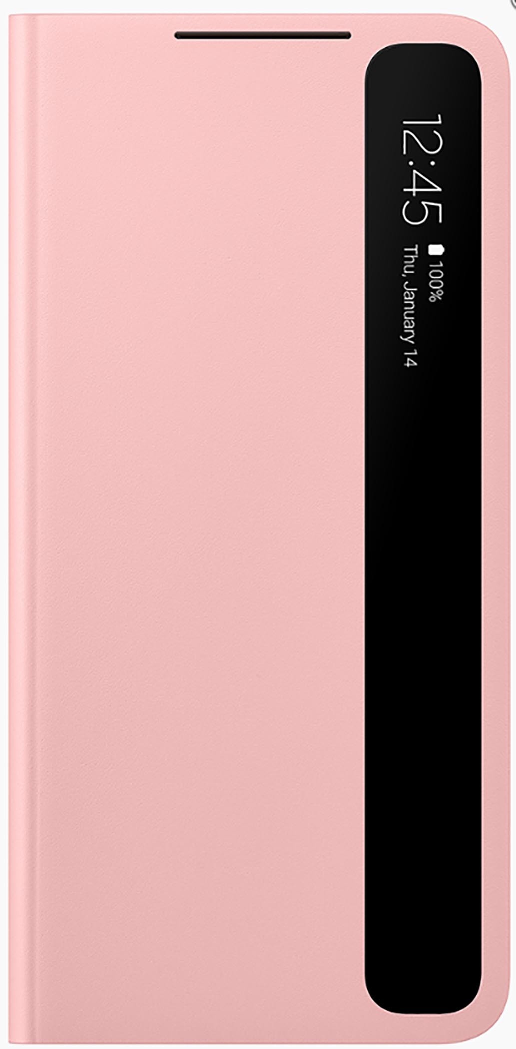 SAMSUNG Etui S21+  5G Folio Clear View Cover Rose - EF-ZG996CP