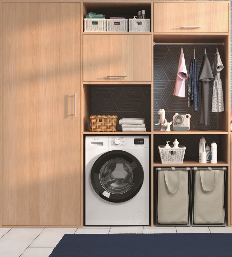 Lave linge Frontal INDESIT 9kg 1200trs/min Blanc - IM962BMYTIMEEU