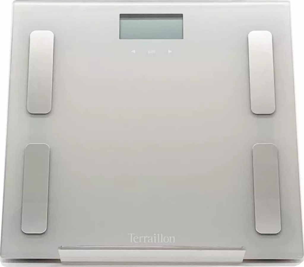 Pèse personne impédancemètre TERRAILLON Electronique Bluetooth Gris BODYCONNECT