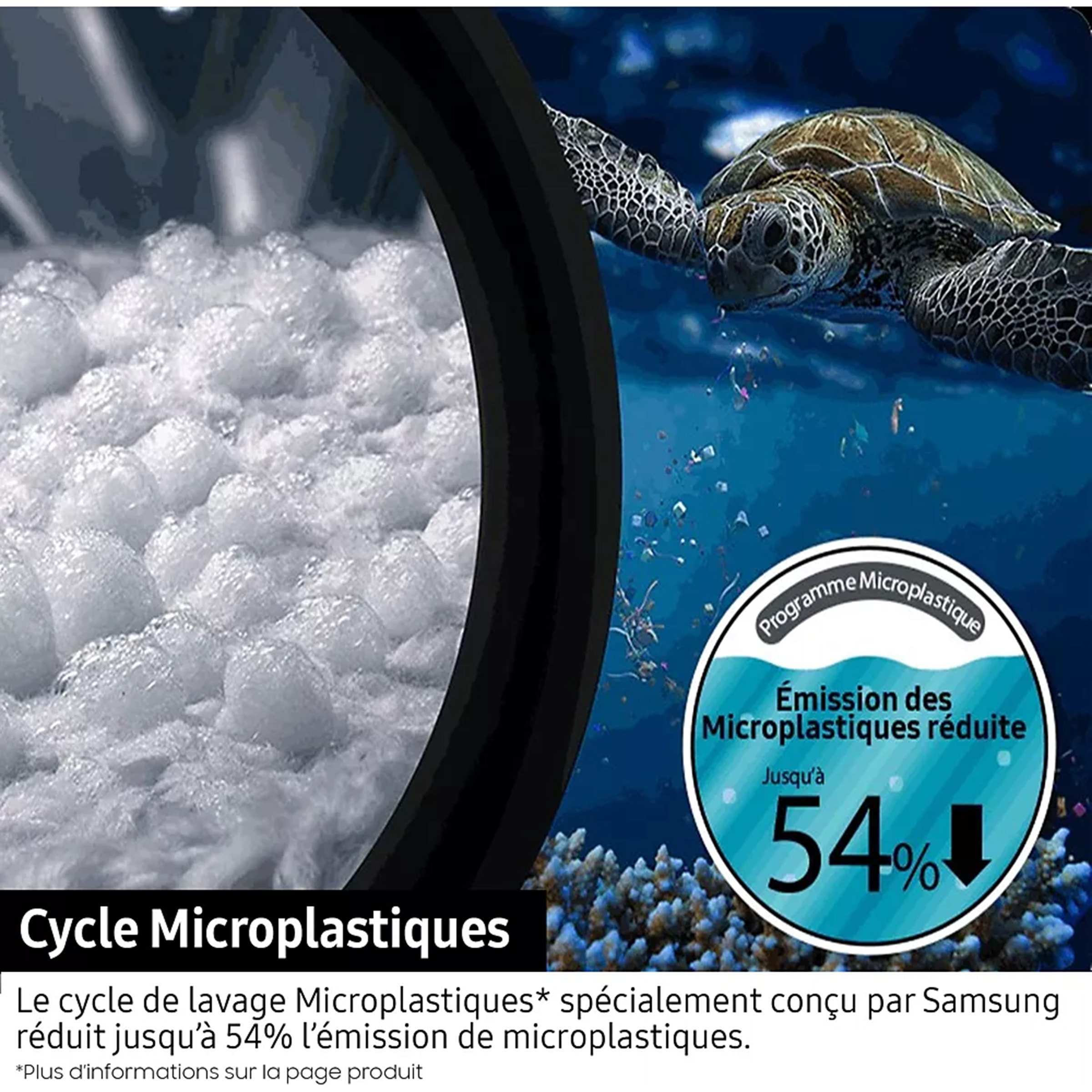 Lave linge Frontal SAMSUNG 20kg 1000trs/min Blanc - WF20DG8650BW