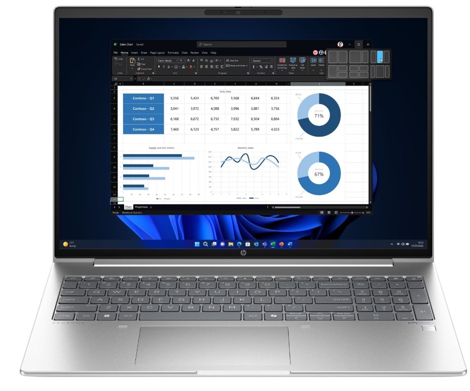 PC portable 16 pouces HP  HPCPB4659Y7F6ET