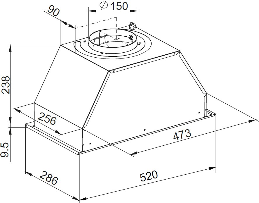 AIRLUX Groupe filtrant  - AHF571IX