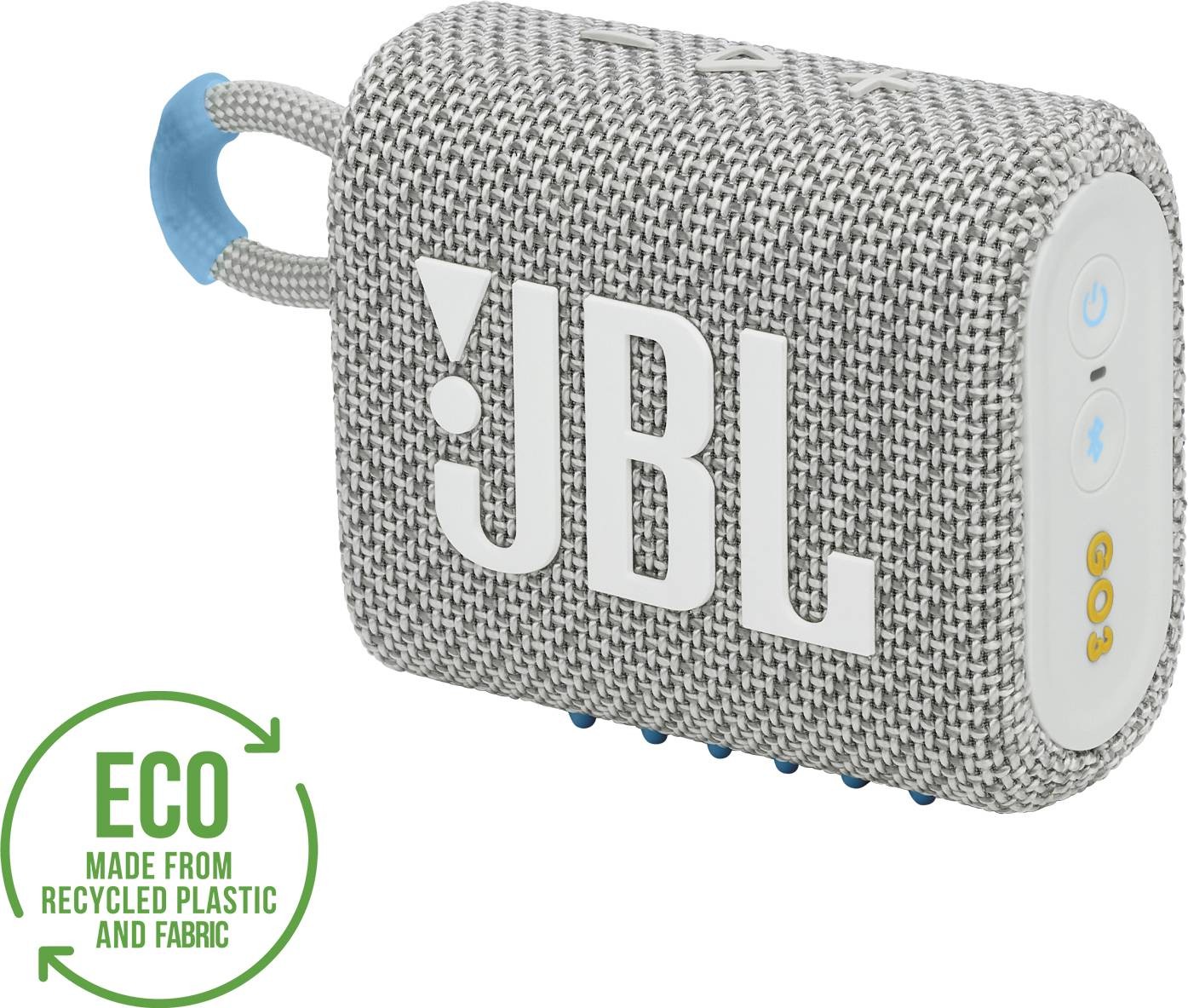 JBL Enceinte bluetooth Go 3 Blanc - JBLGO3ECOWHT
