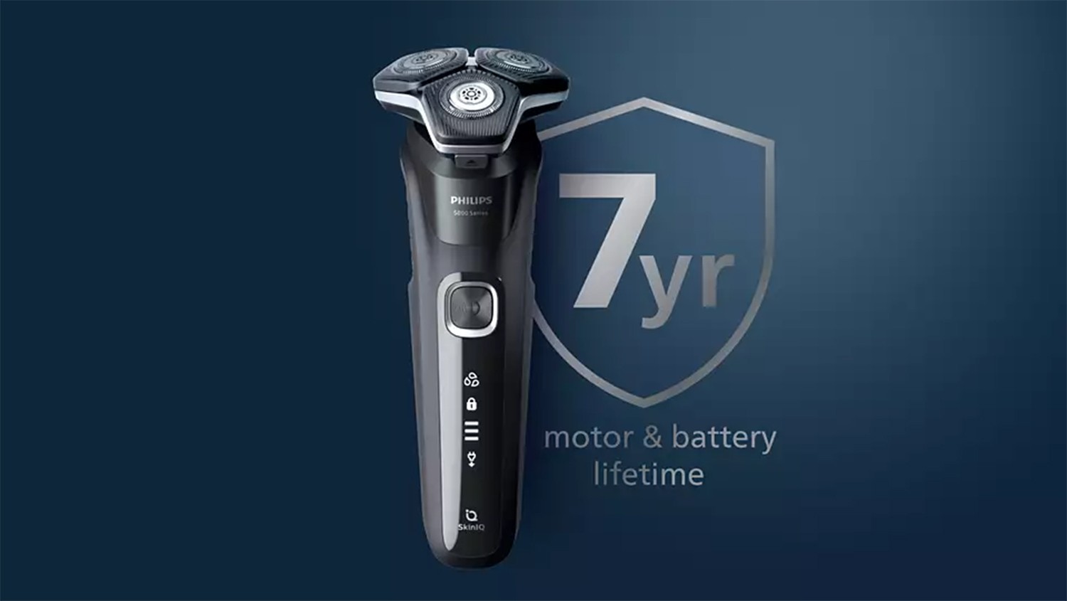 Rasoir électrique PHILIPS 100 % étanche technologie SkinIQ - S5887/50