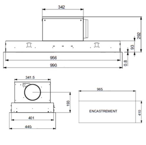 FABER Hotte de plafond 5777315