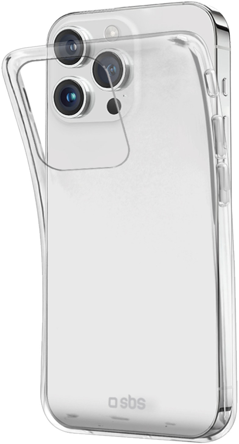 Etui support SBS Iphone 15 Pro Max Transparent TESKINIP1567PT
