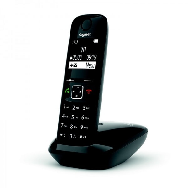 Téléphone sans fil SIEMENS GIGASET AS690 100 contacts Noir GIGAAS690NOIR