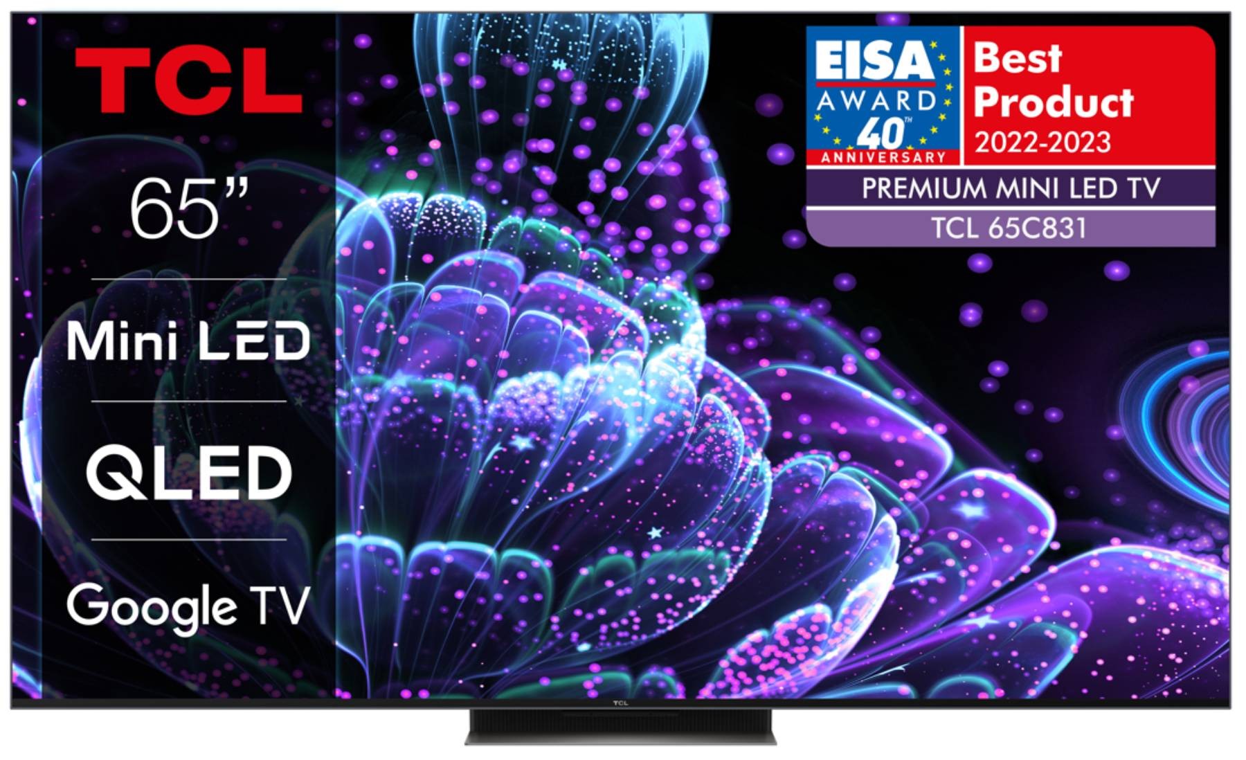 TCL TV QLED 4K 164 cm TV QLED 65C831 4K 164 cm