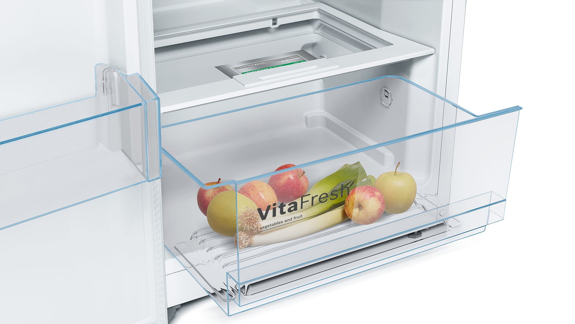 BOSCH Réfrigérateur 1 porte Série 4 Froid Brassé VitaFresh 346L Blanc - KSV36VWEP