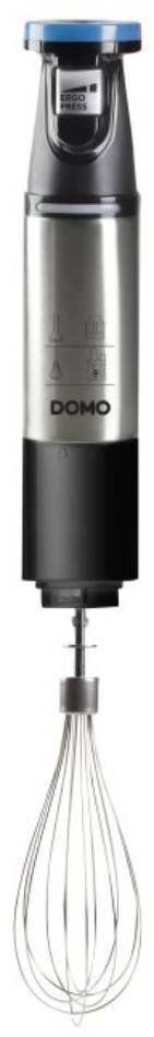 Mixeur DOMO Fouet Hachoir 800W Noir inox - DO9254M