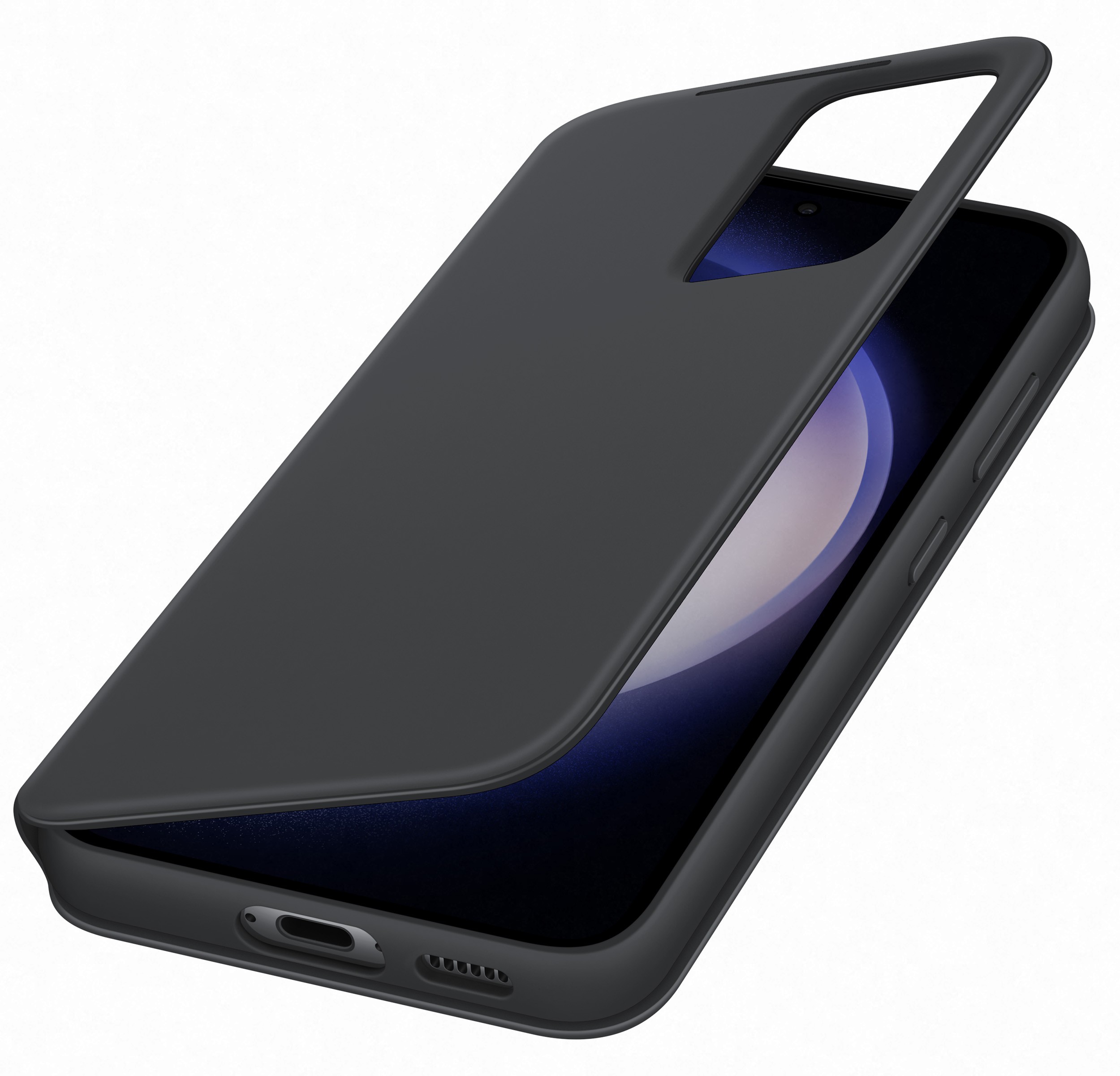 Etui support SAMSUNG  - ETUIVUE-NOIR-S23