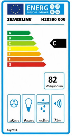 Hotte decorative murale SILVERLINE  - H20390006