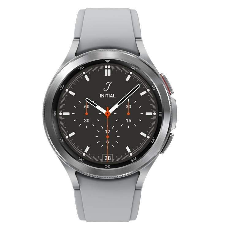 SAMSUNG Montre connectée Galaxy Watch4 Classic 46mm Argent 4G - SM-R895FZSAXEF