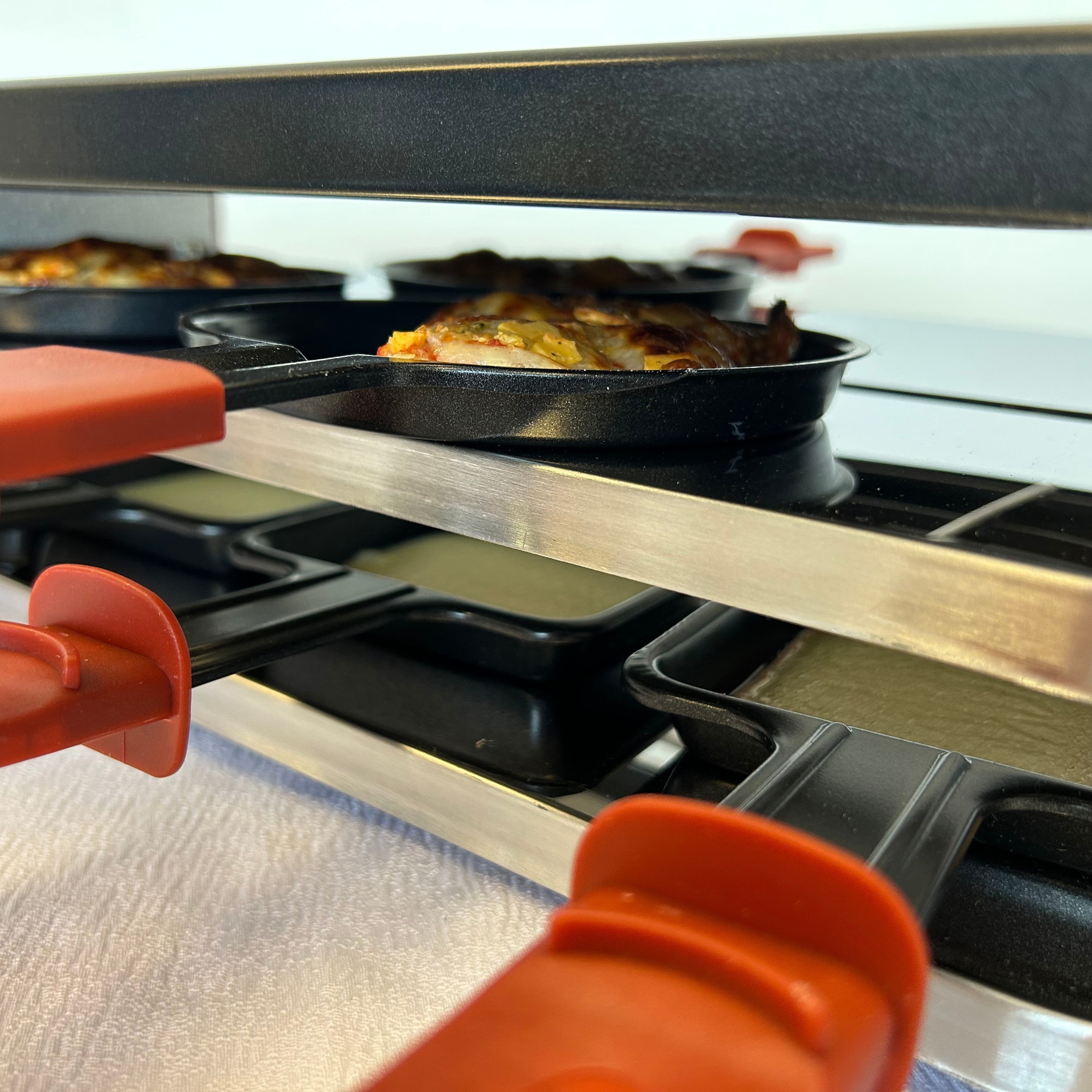 Raclette Multifonction LITTLE BALANCE 8 personnes 1500W Piment - 8952