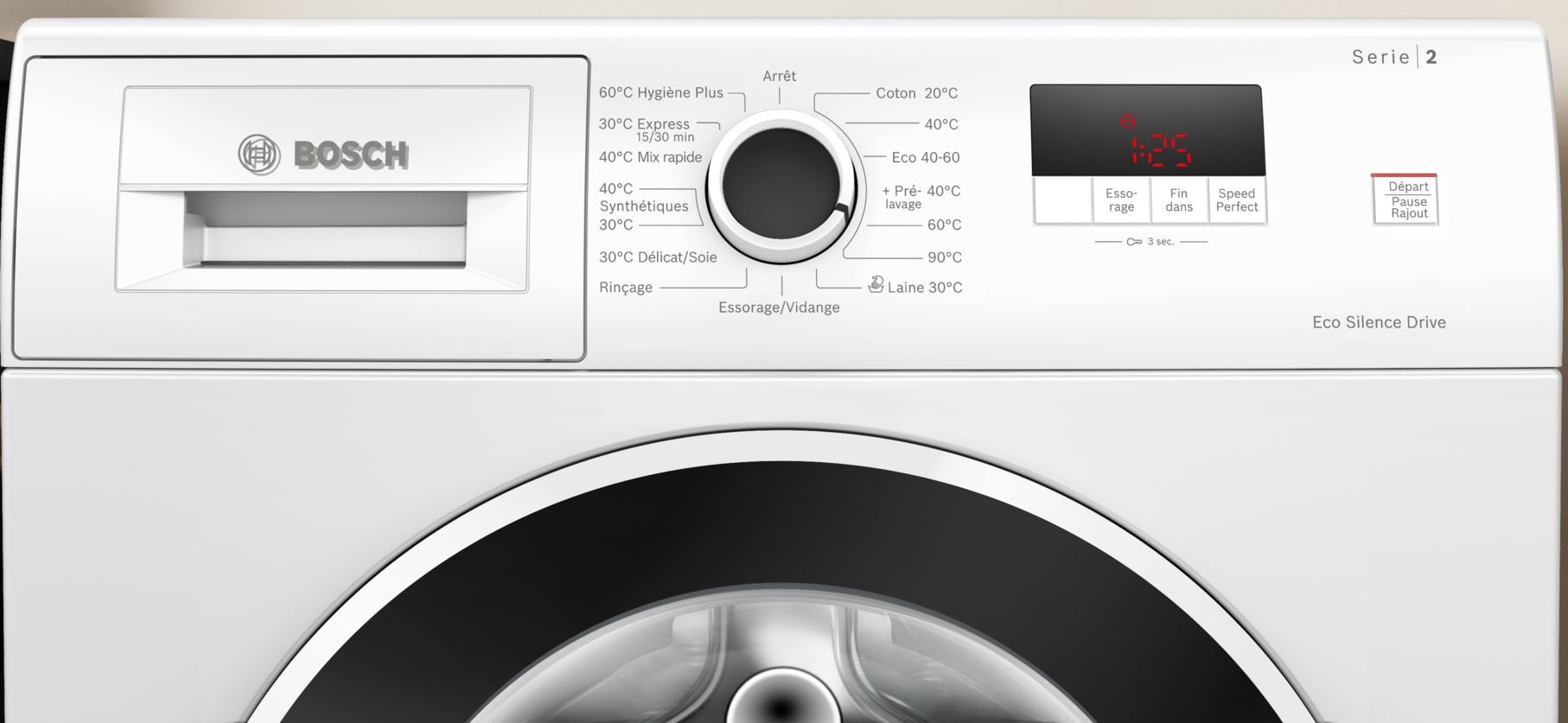 Lave linge Frontal BOSCH  - WGE02205FR