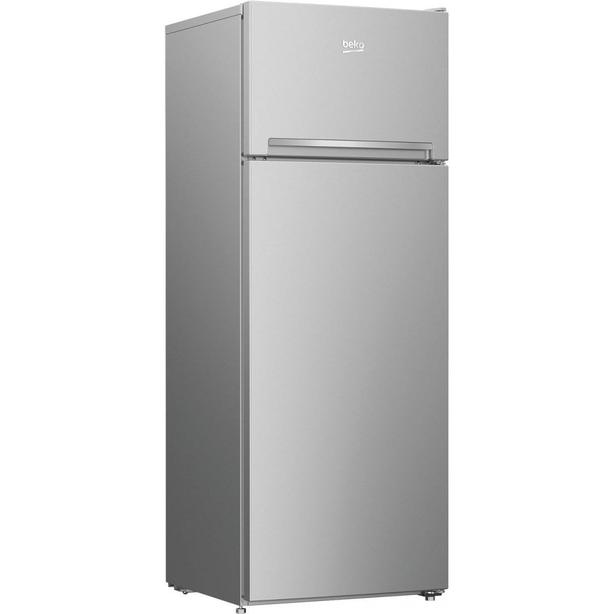 BEKO Réfrigérateur congélateur haut MinFrost 223L Gris Acier - RDSA240K30SN