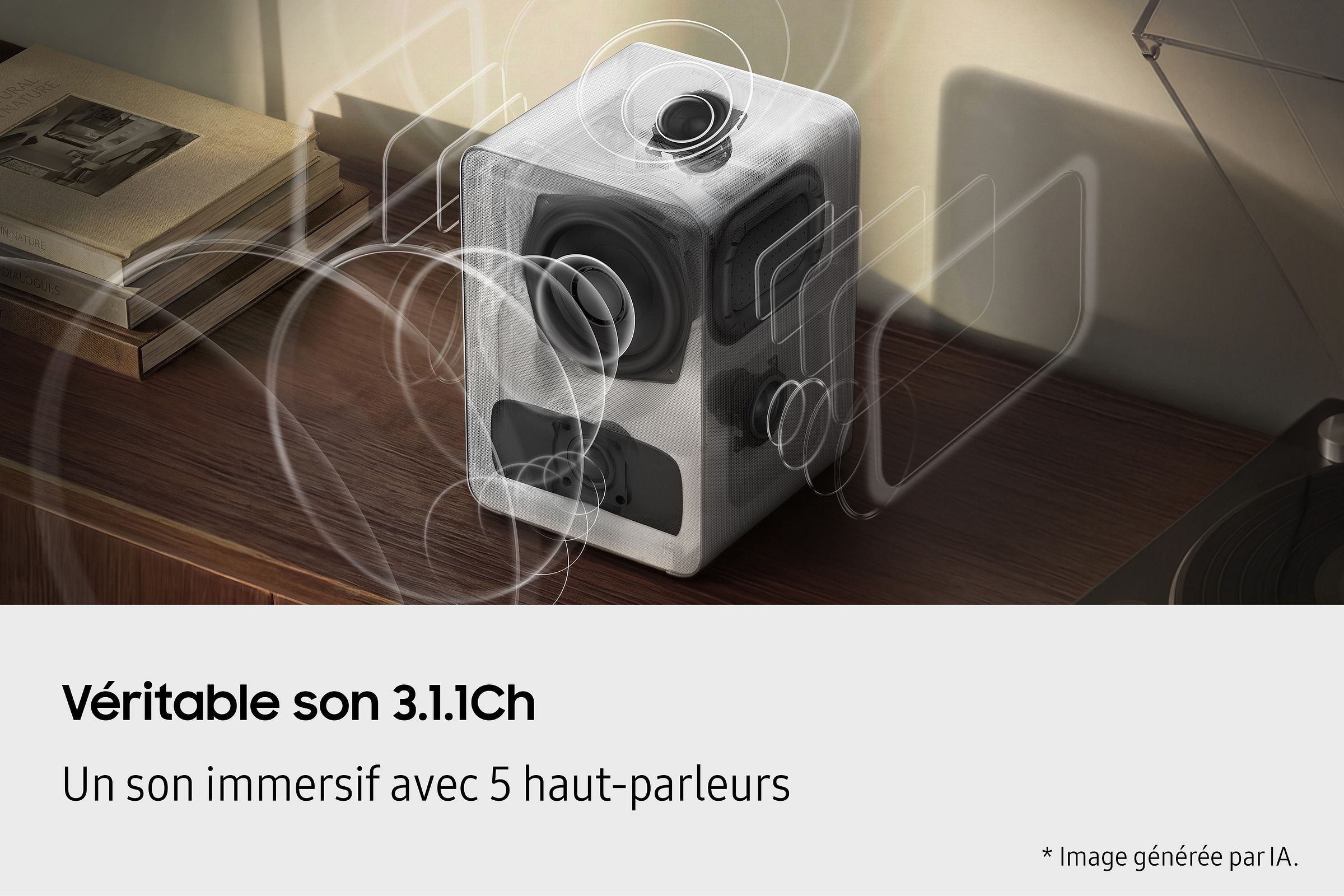 Enceinte Connectée Intelligente SAMSUNG  - HW-LS71H