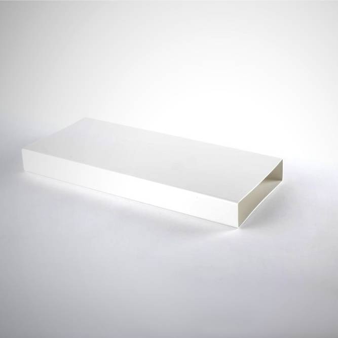 Tuyau à air ELICA Rectangulaire 1000mm Blanc KIT0121013