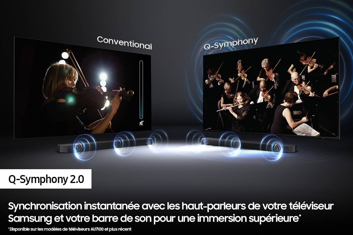 Barre de son SAMSUNG S-Series HW-S60B 5.0ch Dolby Atmos Noir - HW-S60B Barre de son SAMSUNG S-Series HW-S60B 5.0ch Dolby Atmos Noir - HW-S60B