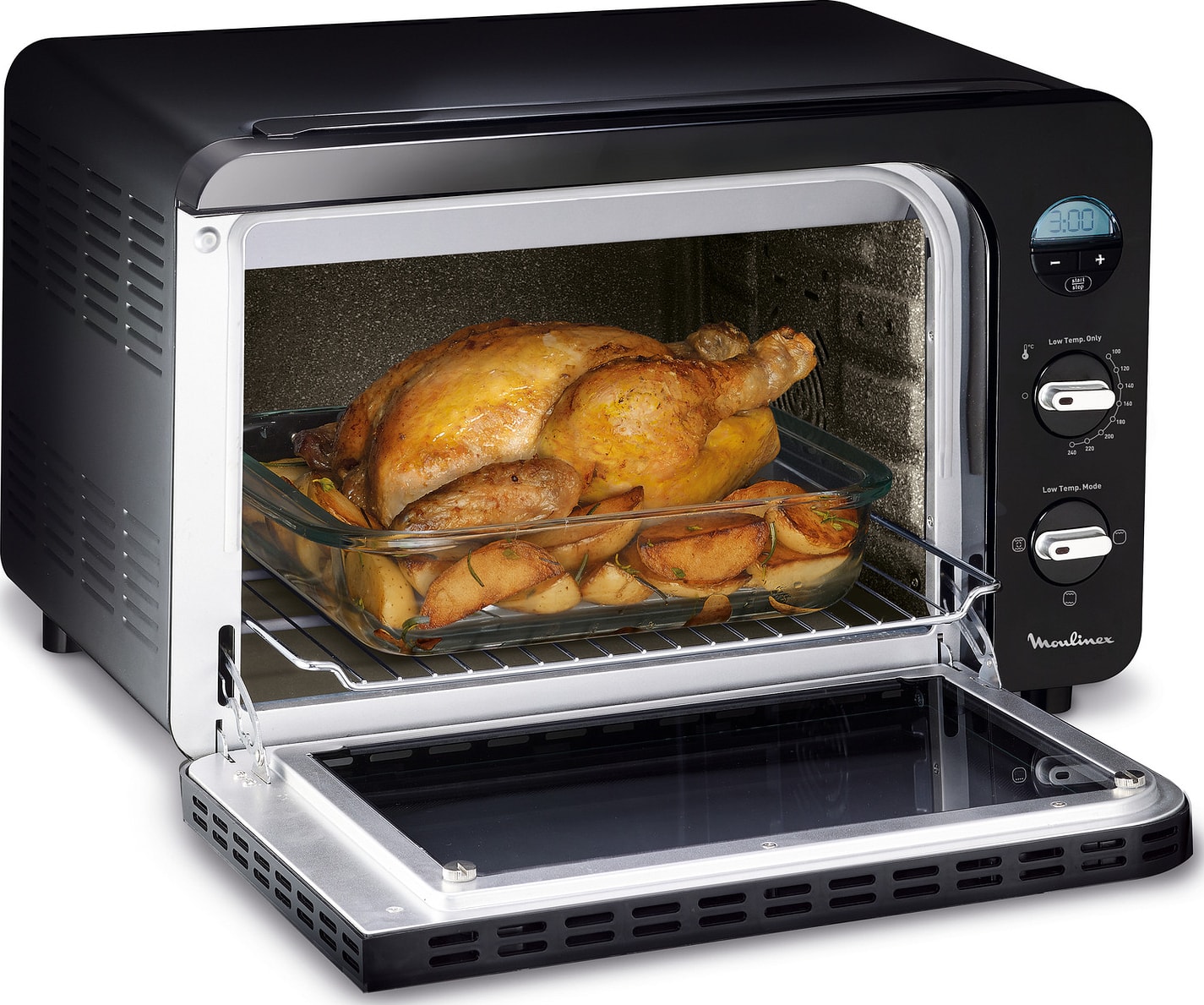 Mini four MOULINEX 39L Chaleur tournante Noir - OX283810