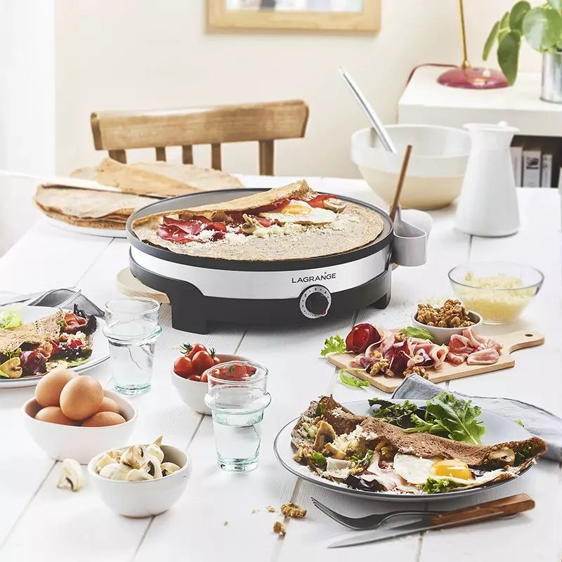Crêpière LAGRANGE 35 cm 1400W Noir - 109011