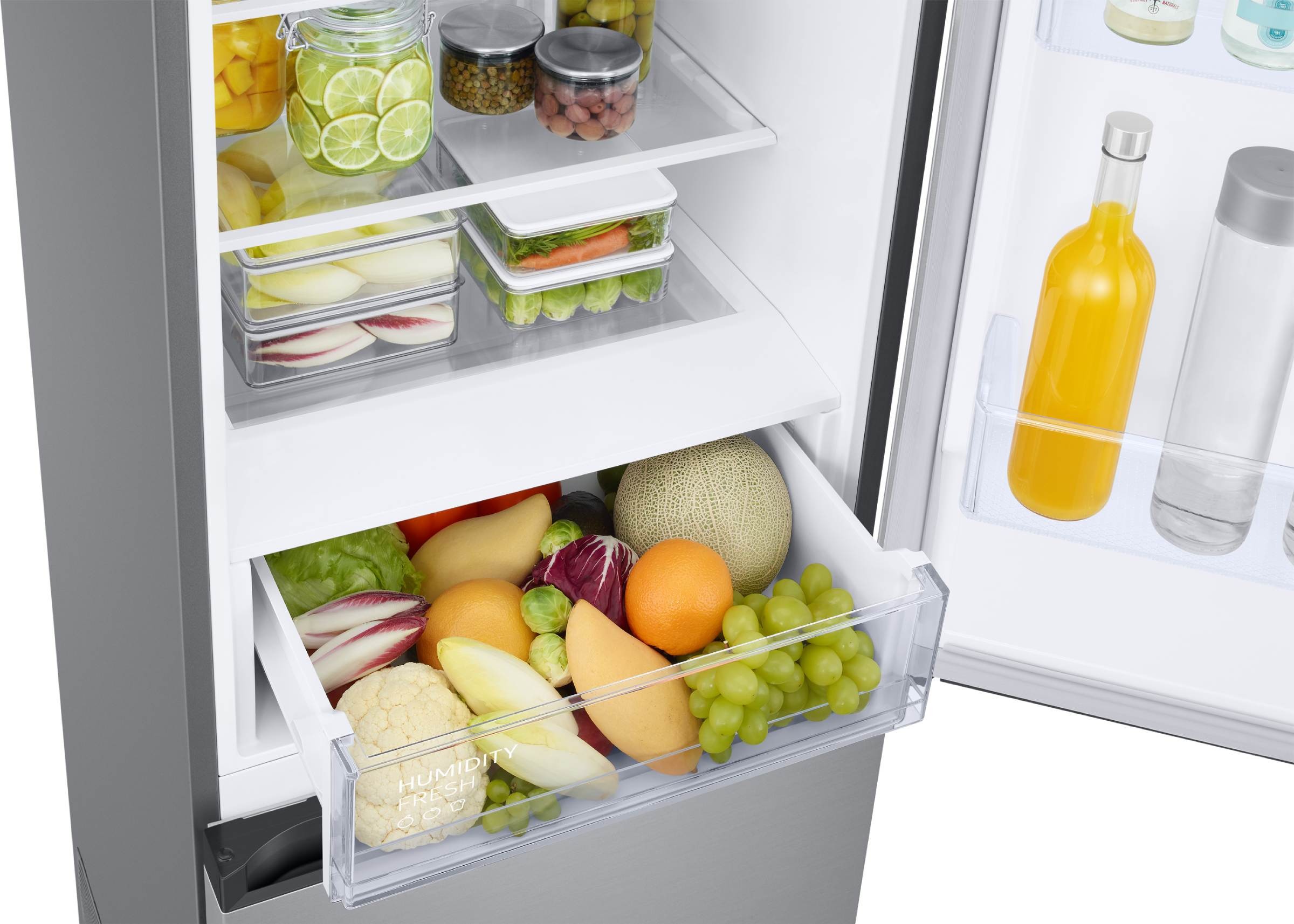 Réfrigérateur congélateur bas SAMSUNG No Frost Multi-Flow 390L Gris - RB38C602CSA Réfrigérateur congélateur bas SAMSUNG No Frost Multi-Flow 390L Gris - RB38C602CSA