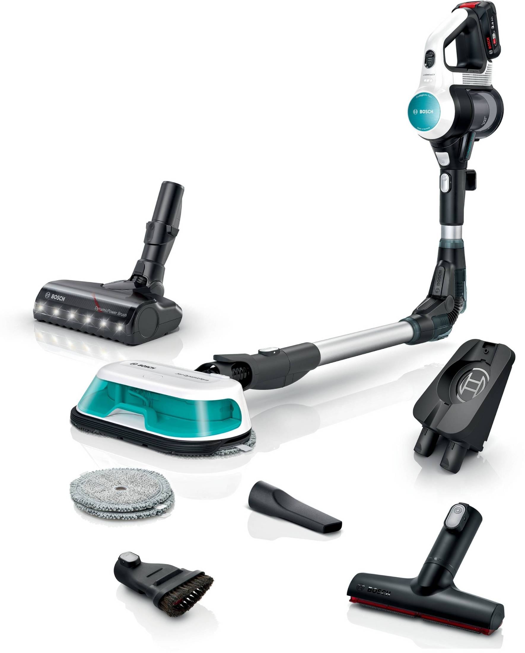 Aspirateur balai flex BOSCH Unlimited 7 40min Blanc - BCS71HYG1