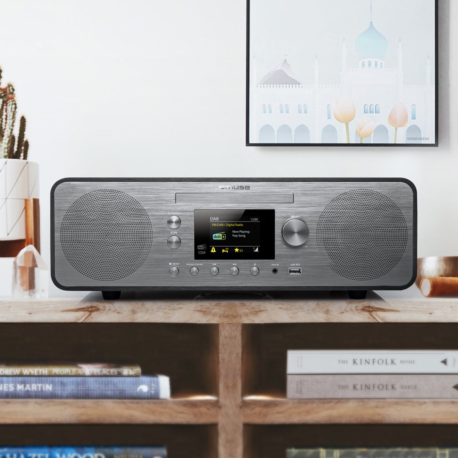 Micro chaîne hifi MUSE 80W - M-885DBT