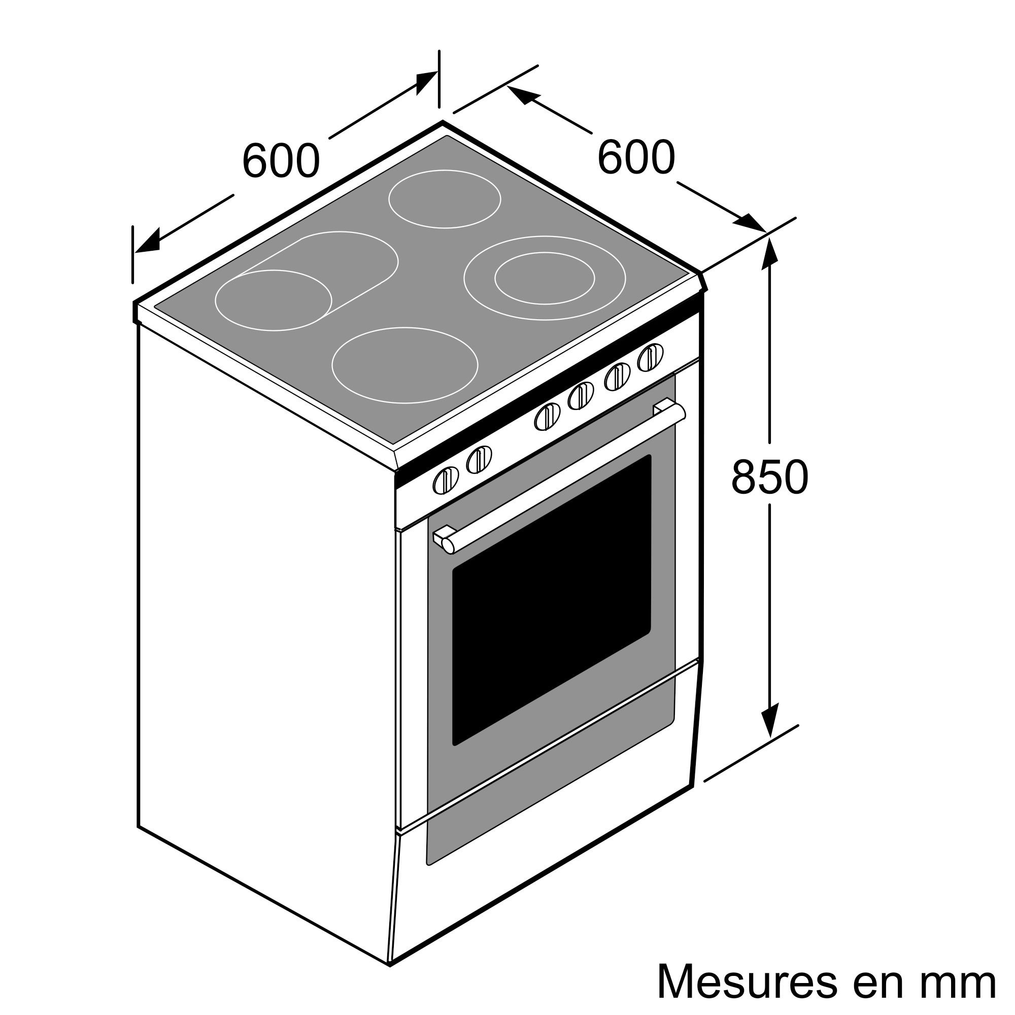 Cuisiniere vitroceramique BOSCH - HKS79R220 Cuisiniere vitroceramique BOSCH - HKS79R220