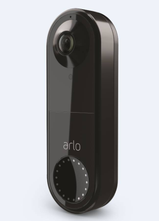 ARLO Sonnette connectée Visiophone ARLO Sonnette batterie NOIR AVD2001  AVD2001B-100EUS