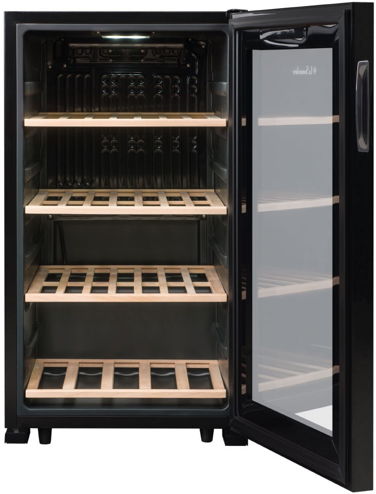 Cave à vin de service LA SOMMELIERE compatible vinotag 52 bouteilles - LS52BLACK Cave à vin de service LA SOMMELIERE compatible vinotag 52 bouteilles - LS52BLACK