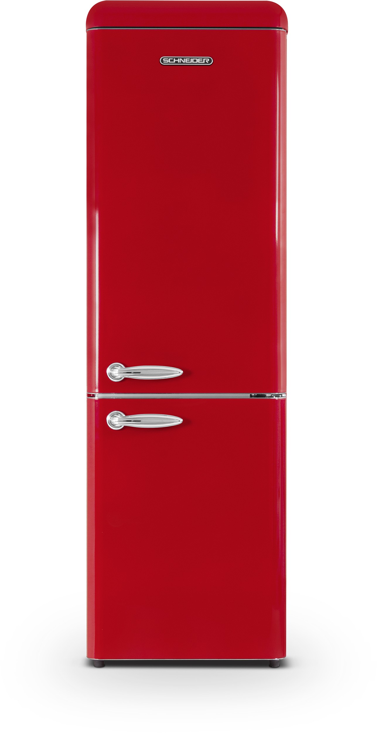 Réfrigérateur vintage combiné 304 L crème de Schneider - SCB300VCR