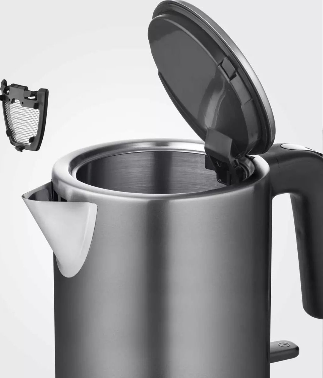 Bouilloire SEVERIN Sans fil 1L 2400W Dark Inox - WK9342