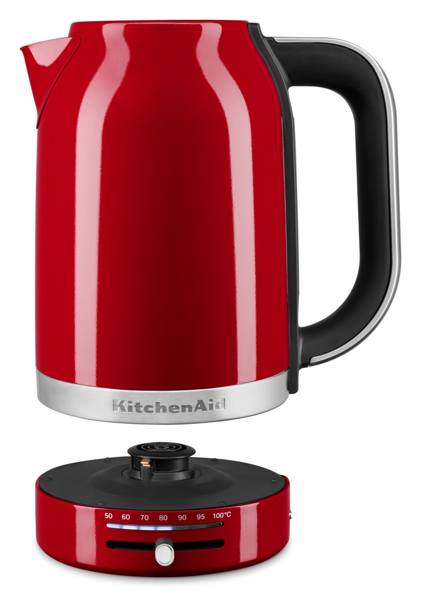 Bouilloire KITCHENAID Température réglable 1,7L 2400W Rouge - 5KEK1701EER