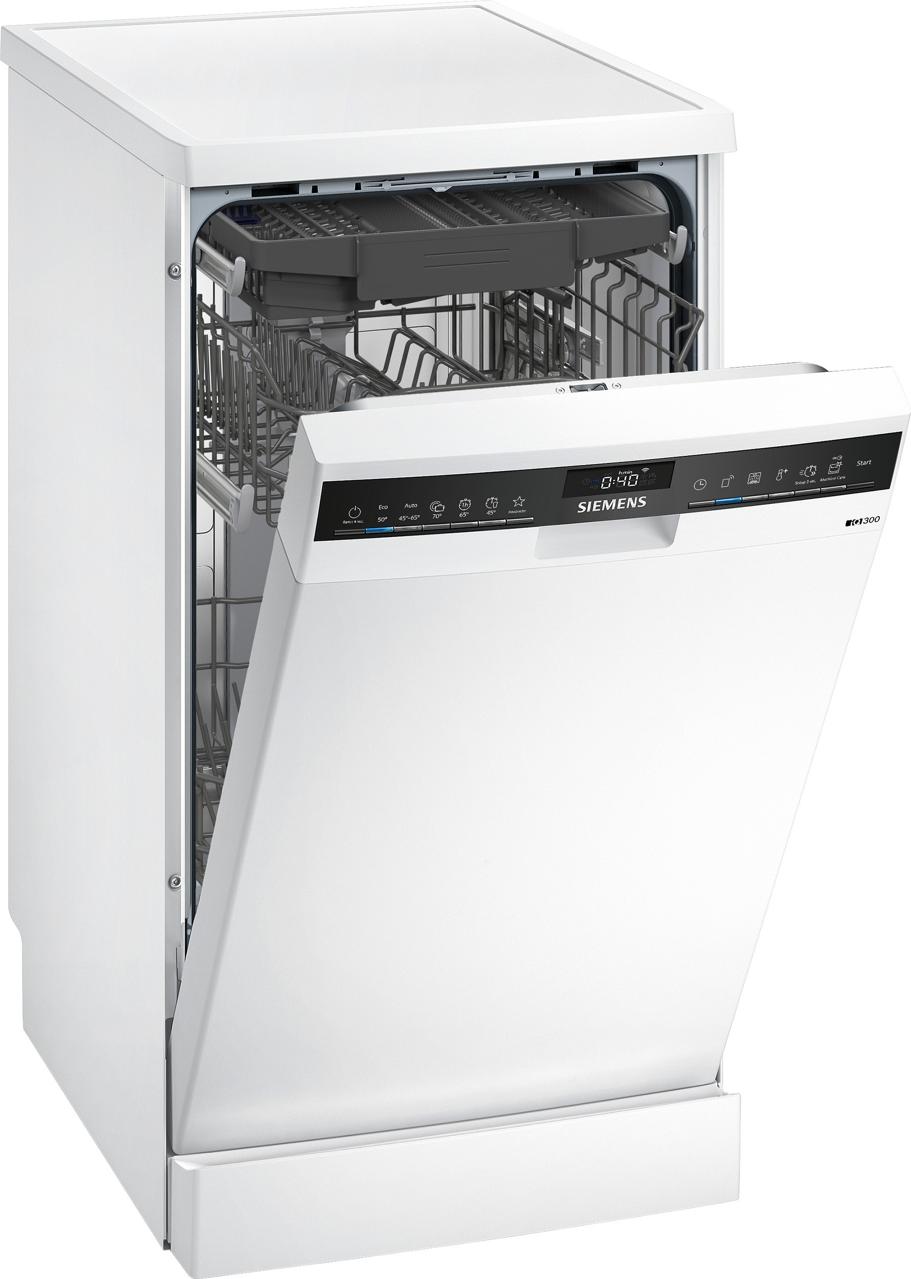 SIEMENS Lave vaisselle 45 cm iQ300 Home Connect 10 couverts - SR23HW52ME
