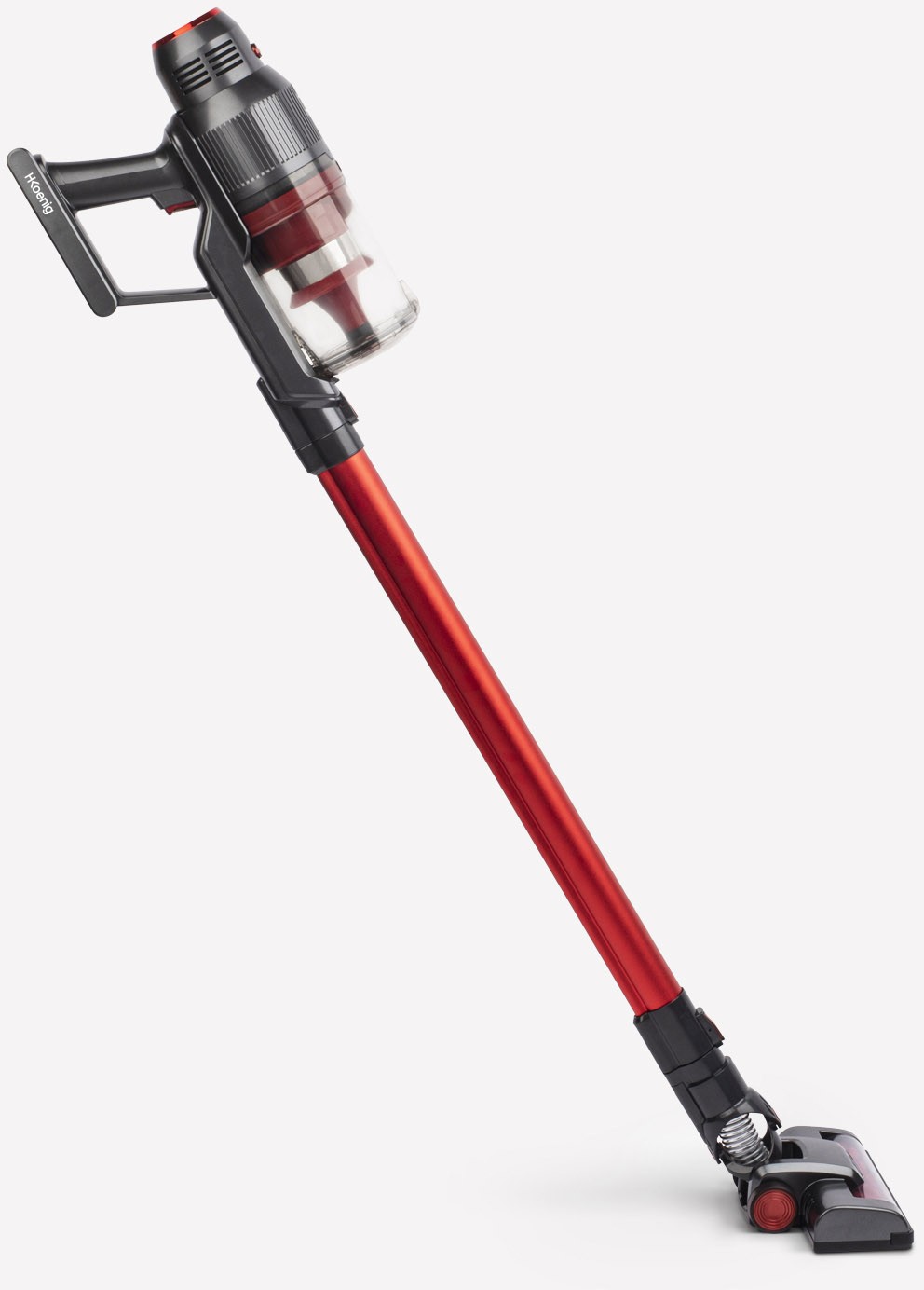 Aspirateur balai H.KOENIG UPX18, FullPower, Rouge - UPX18