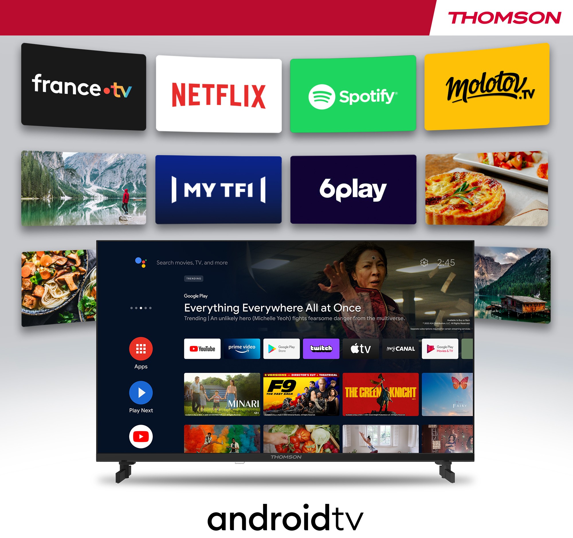 TV LED 80 cm THOMSON 50 Hz HDTV 32" - 32HA2S13 TV LED 80 cm THOMSON 50 Hz HDTV 32" - 32HA2S13