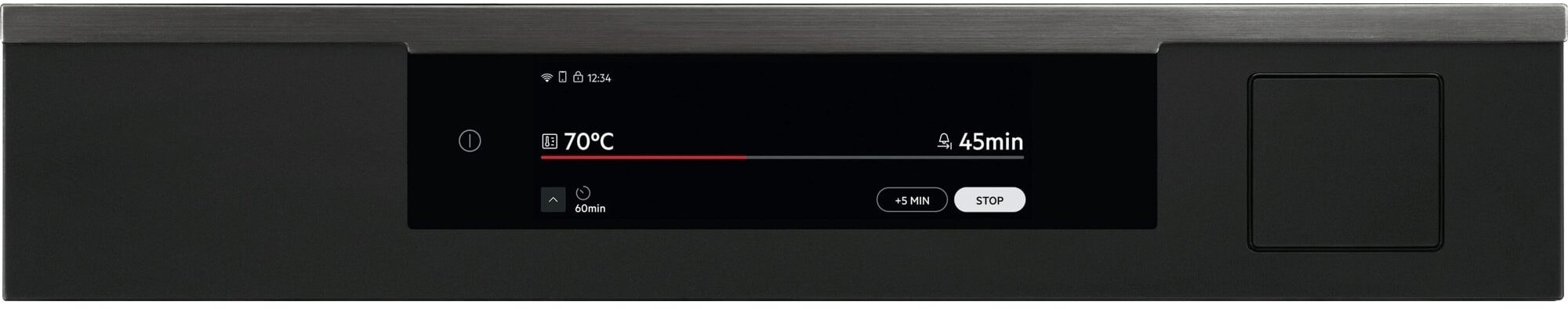 Four encastrable vapeur ELECTROLUX Chaleur tournante 70L Noir - KOAAS3ST