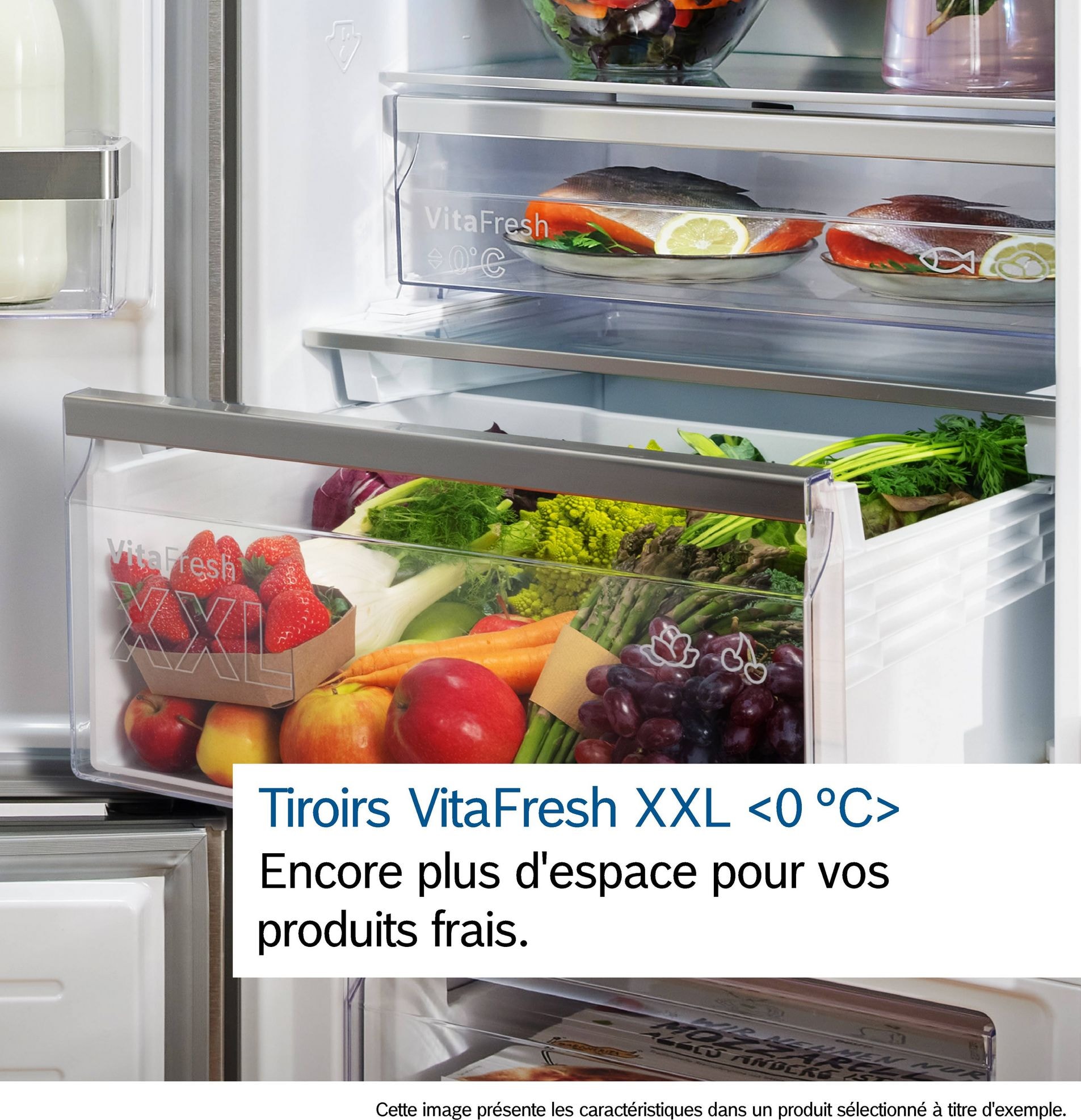 Réfrigérateur congélateur bas BOSCH  - KIN86ADB0