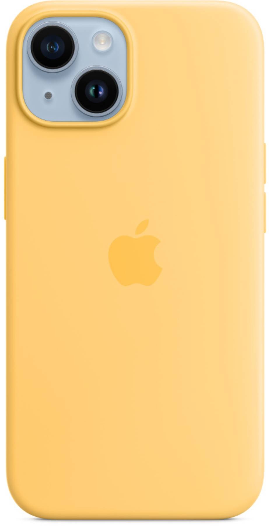 APPLE Coque iPhone 14 silicone jaune  MPT23ZM/A