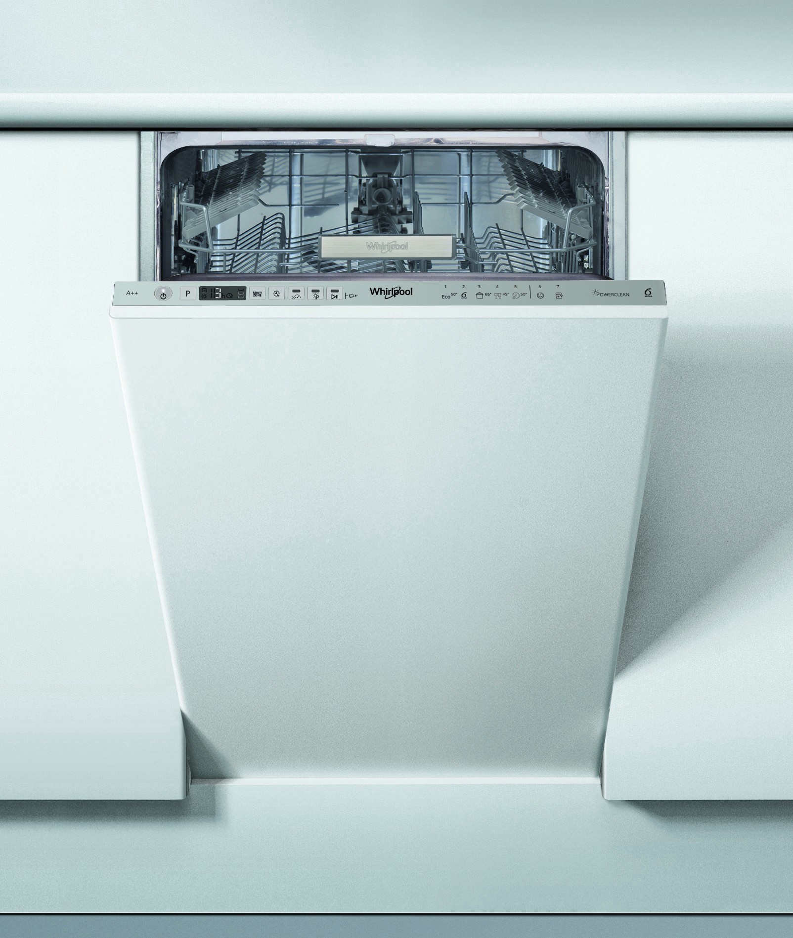 WHIRLPOOL Lave vaisselle tout integrable 45 cm WSIO3T223PEX