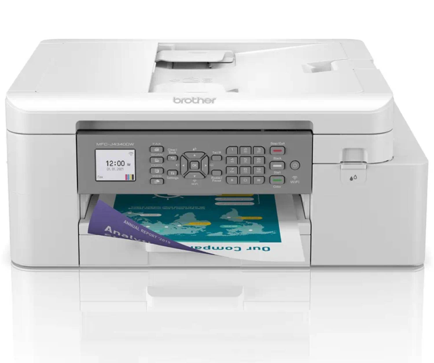 BROTHER Imprimante multifonction jet d'encre   MFCJ4340DWRE1